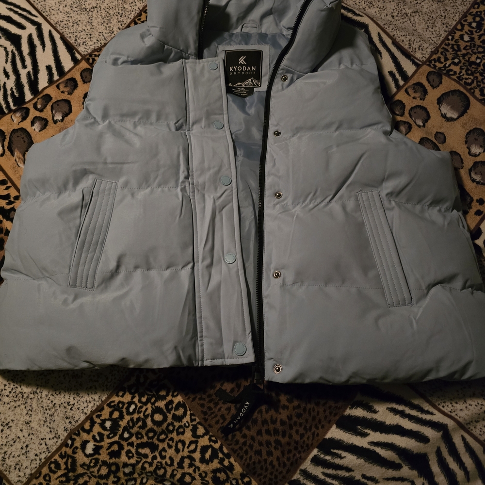 Kyodan Light Blue Puffer Vest